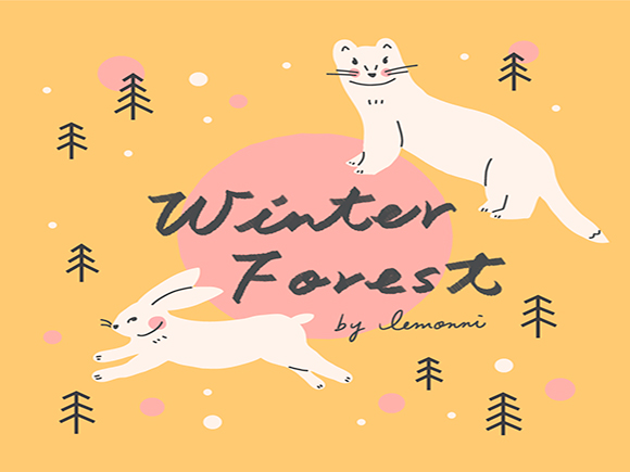 Winter Forest - Flannel